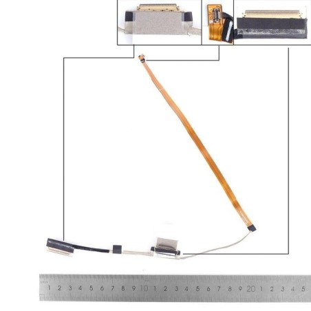 Cable lcd led dell vostro 5301 v5301 30pin 0.5. 450.0lj01.0021 0jx5nr