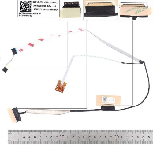 Cable lcd led lenovo y730 15 y730 15ich y740 17irhg 40pin. dc02c00k800