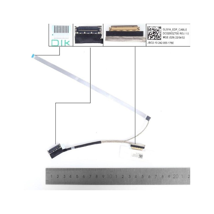 Cable lcd led lenovo ideapad 1 14ada7 gls1a. dc02003z700
