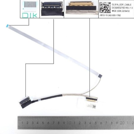 Cable lcd led lenovo ideapad 1 14ada7 gls1a. dc02003z700