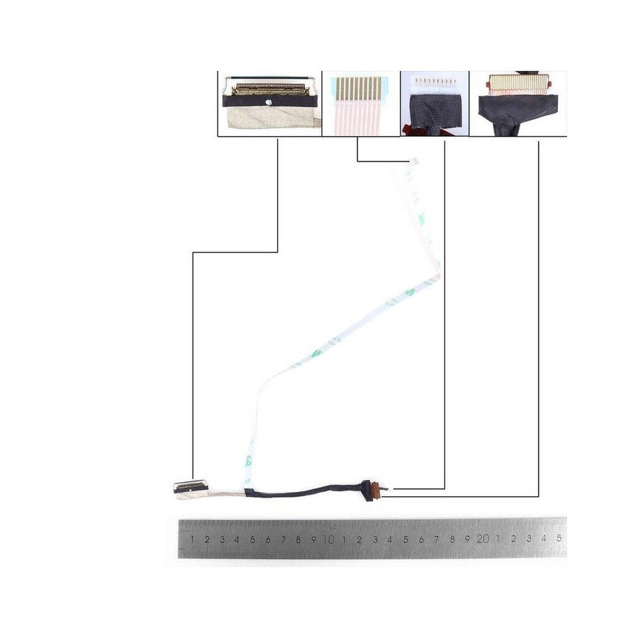 Cable lcd led lenovo 15alc 2020 gs55j 40pin. dc02c00qr10 dc02c00qr20
