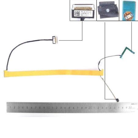 Cable lcd led lenovo thinkpad t590 p53s p15s t15 con ic rgb. 01yt326 dc020023m60