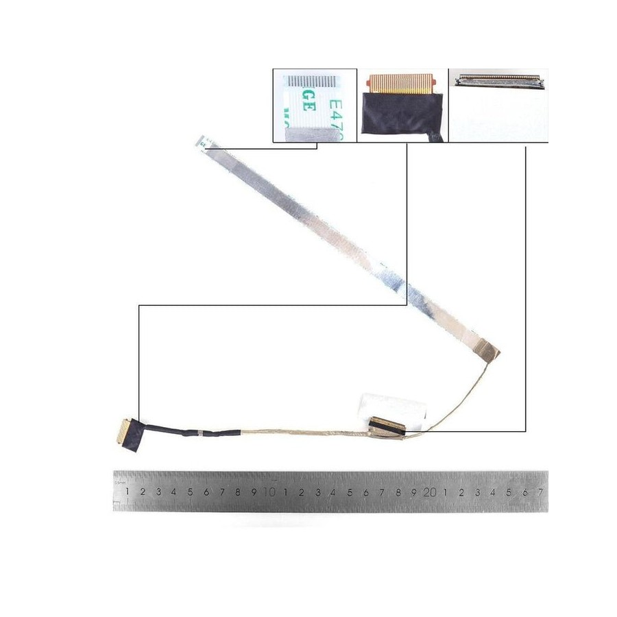 Cable lcd led hp 15 15 eh 15 eg tpn q245 40pin 0.5 dd0g7hlc000