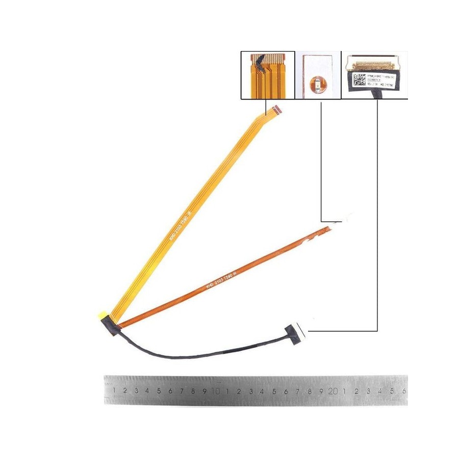 Cable lcd led lenovo p15s gen1 ft590 p53s t15 ht5b1 01yt327 con ir. dc020023l20