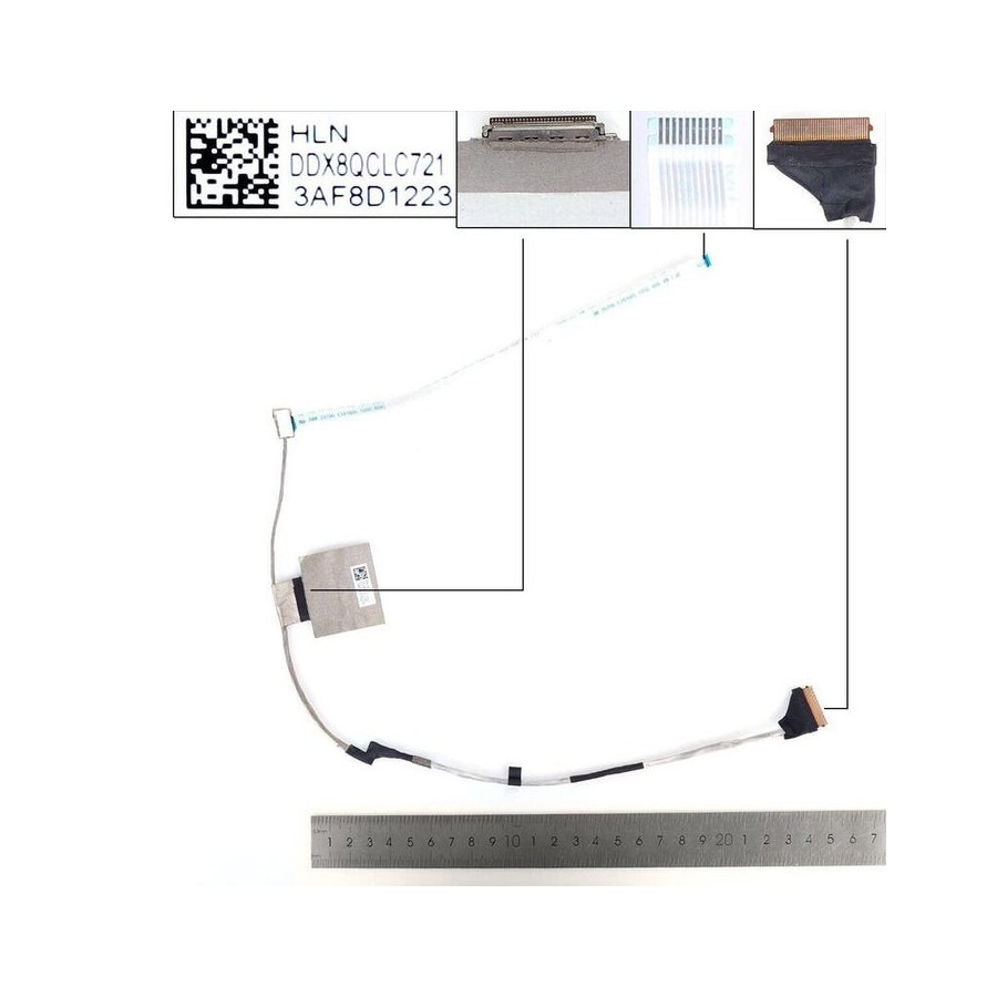 Cable lcd led hp 450 g8 455 g8 650 g 830pin 10pin ddx8qclc721