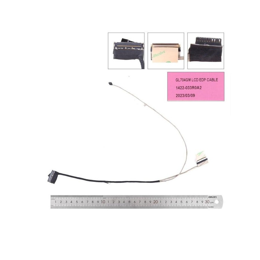 Cable lcd led asus gl704 gl704c gm gw ge gs ved. 1422 033r0a2