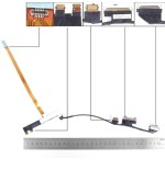 Cable lcd led dell inspiron 7386 p91g 40pin 0.4 uhd. 0gk4yc 450.0ez0l.0012