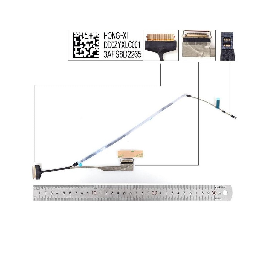 Cable lcd led acer a715 51g a715 76 30pin 0.5 50.qgcn7.006 dd0zyxlc001