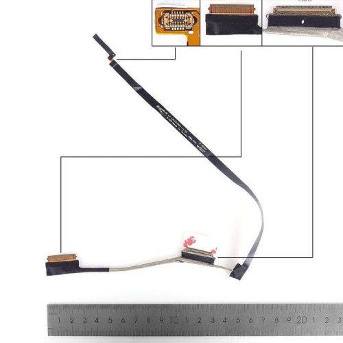 Cable lcd led dell inspiron 3520 3521 3525 40pin 0.5. 014f8f dc02004ej00