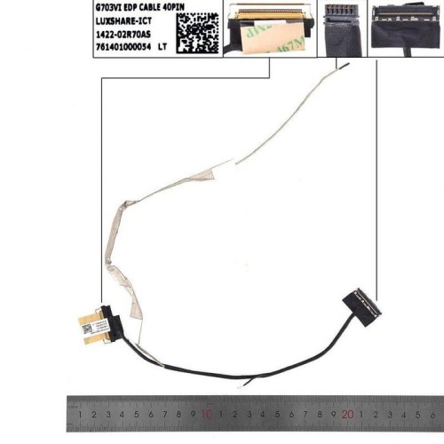 Cable lcd led asus g703vi gi v g gx g703 40pin. 1422 02r70as