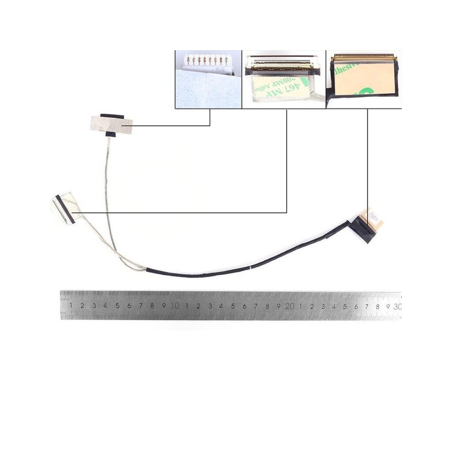 Cable lcd led asus rog 16 gu603le gu603 4k 40pin 0.5 6017b1565601