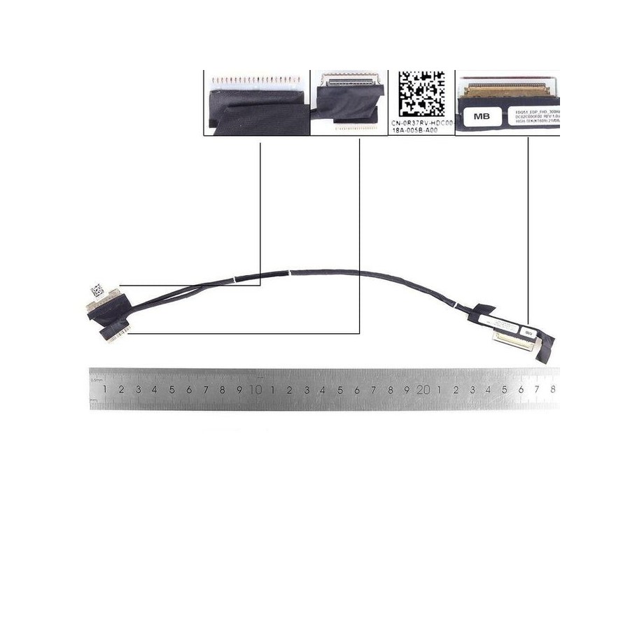 Cable lcd led dell alienware m15 r3 r4 300 hz fhd 0r37rv dc02c00of00