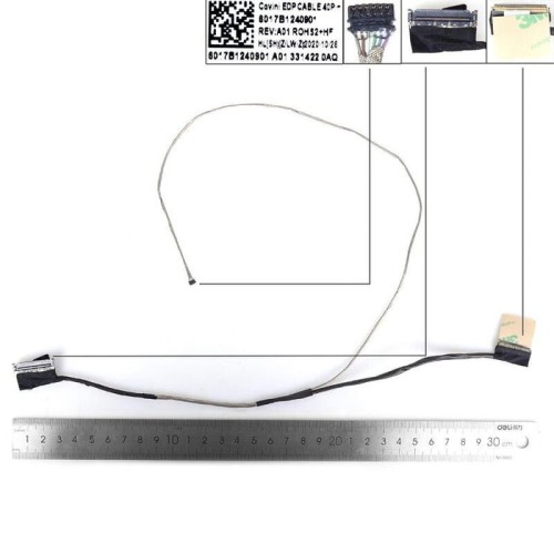 Cable lcd led cable táctil lcd edp de 40 pines para acer predator helios 300 ph315 52 6017b1241501 6017b1240901 6017b1315001 601