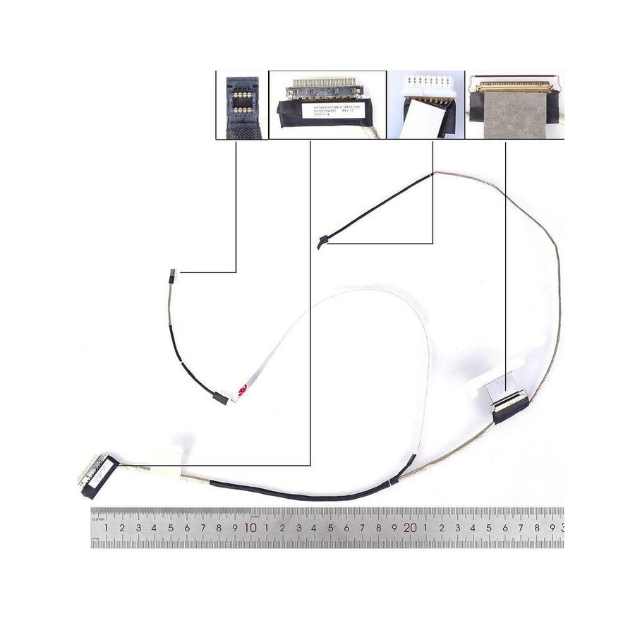 Cable lcd led acer nitro 5 an517 42 an517 55 40pin 0.5 dc02c00ws00