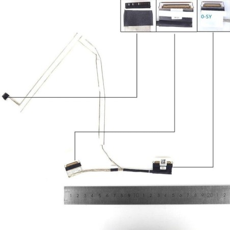 Cable lcd led dell 3540 3440 fhd 30pin0.5 0tfgm2 450.0sf0d.0022