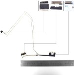 Cable lcd led dell 3540 3440 fhd 30pin0.5 0tfgm2 450.0sf0d.0022