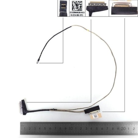 Cable lcd led acer a315 24p 30pin 0.5. dc020049g00