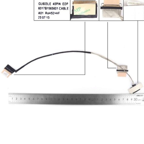 Cable lcd led asus rog 16 gu603le gu60 4k gu603zw 40pin 6017b1565601 6017b1715701