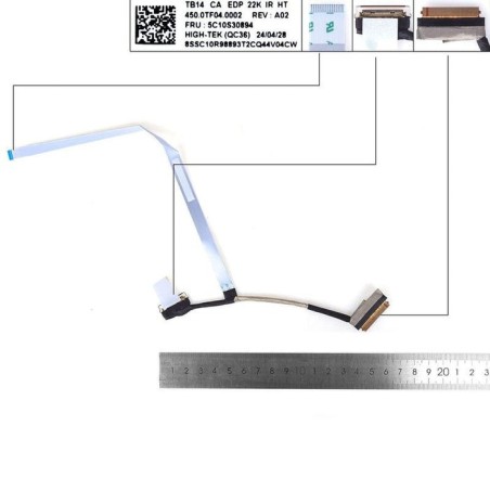 Cable lcd led lenovo thinkbook 14 g6 irl abp 2.2k ir 40pin0.4 450.0tf04. 0002 5c10s30894 5c11h81600