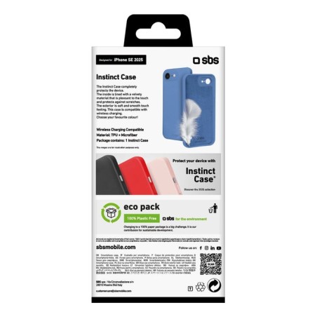 Sbs inminct funda para iphone 16e blue