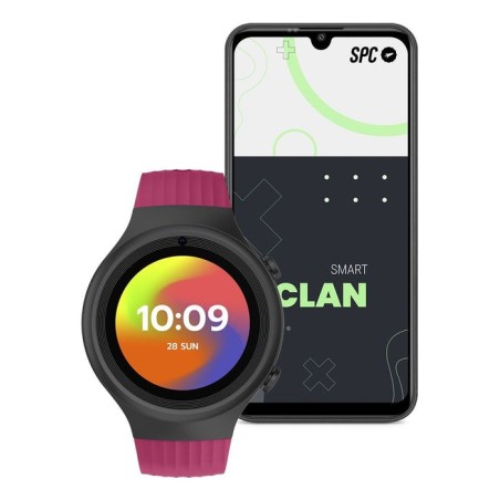 Reloj con localizador para niños spc smartee 4g junior rosa