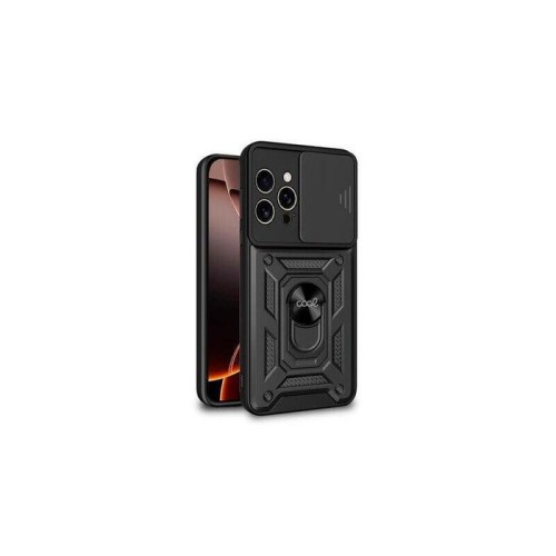 Funda cool iphone 16 pro hard ring negro