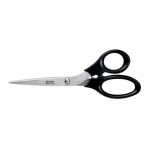 Leitz tijeras de acero inoxidable 20cm - agarre ergonomico - negro