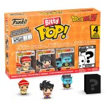 Blister 4 figuras bitty pop dragon ball z cell