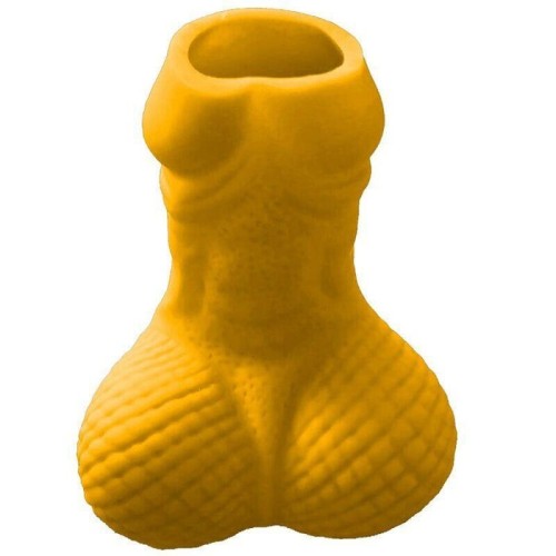 Diablo picante - vaso de chupito pene amarillo