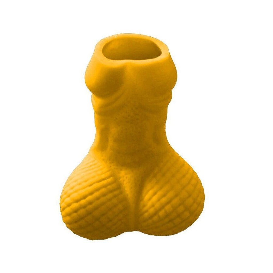 Diablo picante - vaso de chupito pene amarillo