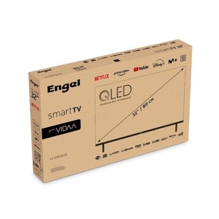 Tv qled 32"-tdt2 - hd -smartv vidaa netflix/amazon. modo hospitality