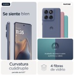 Motorola edge 60 fusion (6.67") sim doble android 15 5g usb tipo c 8 gb 256 gb 5200 mah gris