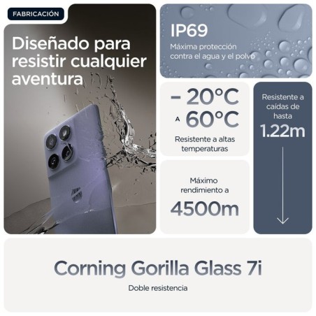 Motorola edge 60 fusion (6.67") sim doble android 15 5g usb tipo c 8 gb 256 gb 5200 mah gris