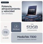 Motorola edge 60 fusion (6.67") sim doble android 15 5g usb tipo c 8 gb 256 gb 5200 mah gris