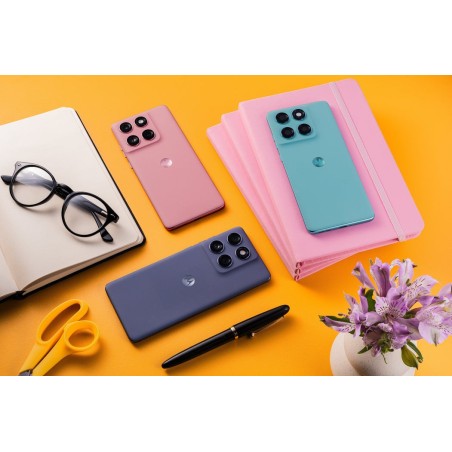 Motorola edge 60 fusion (6.67") sim doble android 15 5g usb tipo c 8 gb 256 gb 5200 mah gris