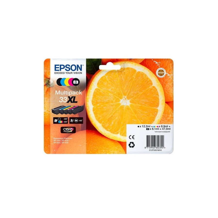 Tinta original epson 33 4.5 ml magenta