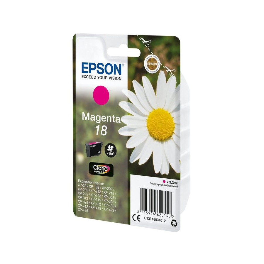 Tinta original epson 18 3.3 ml magenta