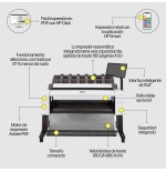 Impresora hp designjet multifunción postscript t2600 36 pulgadas