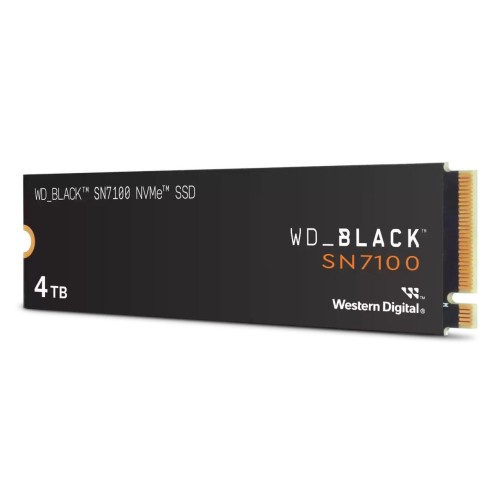 Disco ssd wd 4tb m.2 pci-e sn7100 negro pcie 4.0 nvme di