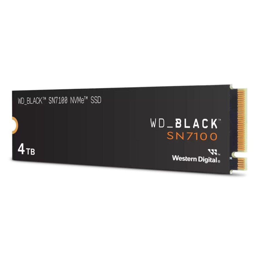 Disco ssd wd 4tb m.2 pci-e sn7100 negro pcie 4.0 nvme di
