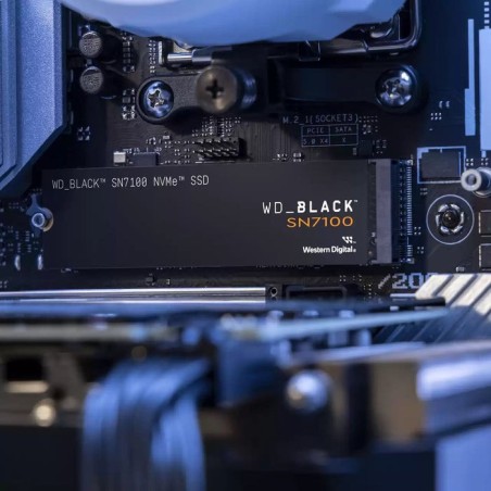 Disco ssd wd 4tb m.2 pci-e sn7100 negro pcie 4.0 nvme di