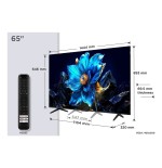 Televisor tcl qled 65p7k 65' ultra hd 4k smart tv wifi