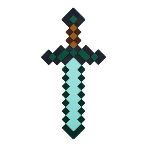 Lámpara paladone minecraft espada de diamante