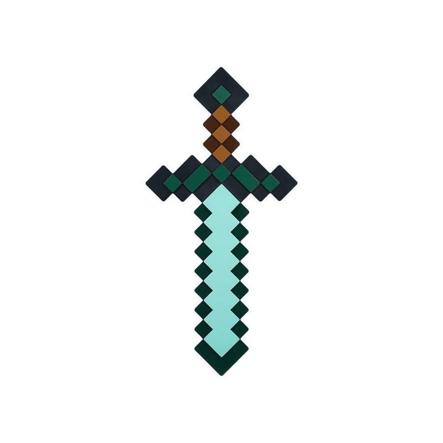 Lámpara paladone minecraft espada de diamante
