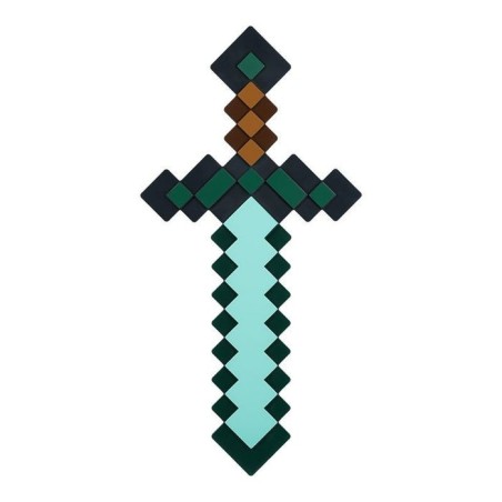 Lámpara paladone minecraft espada de diamante