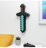 Lámpara paladone minecraft espada de diamante
