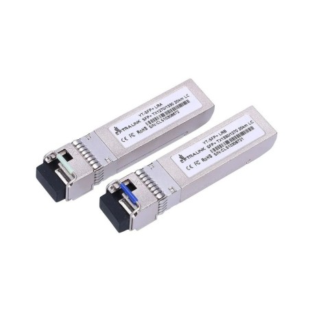 Extralink yt-sfp+ lra/lrb sfp+ 1xlc (single-mode) 1270/1330nm bidi 20km - pair