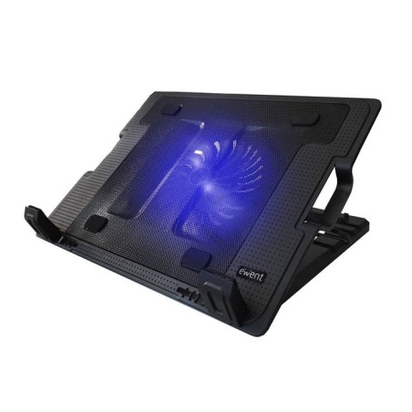 Ewent disipador portatil hasta 17"1 ventilador 2 puertos usb ew1258