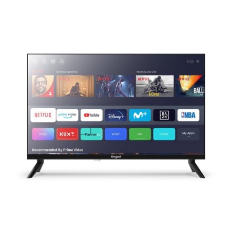 Televisor engel  24"-tdt2/c/s - hd -smartv netflix/amazon. modo hospitality