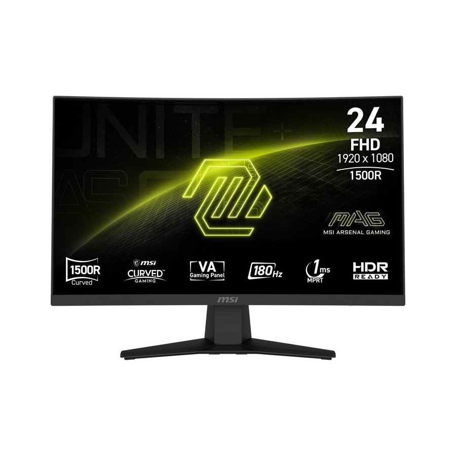 Monitor msi mag 244c 23.6" 1920 x 1080 pixeles full hd lcd negro